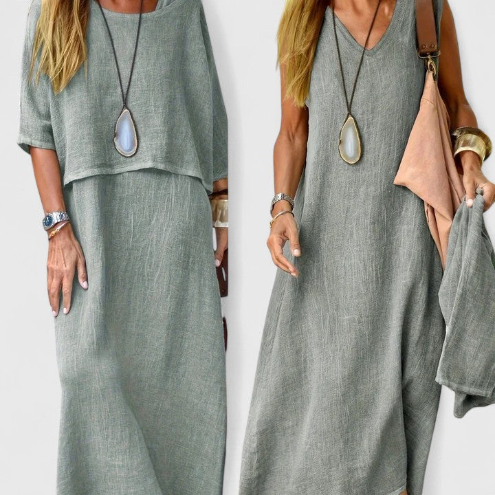 Lyness | Conjunto elegante de dos piezas para mujer