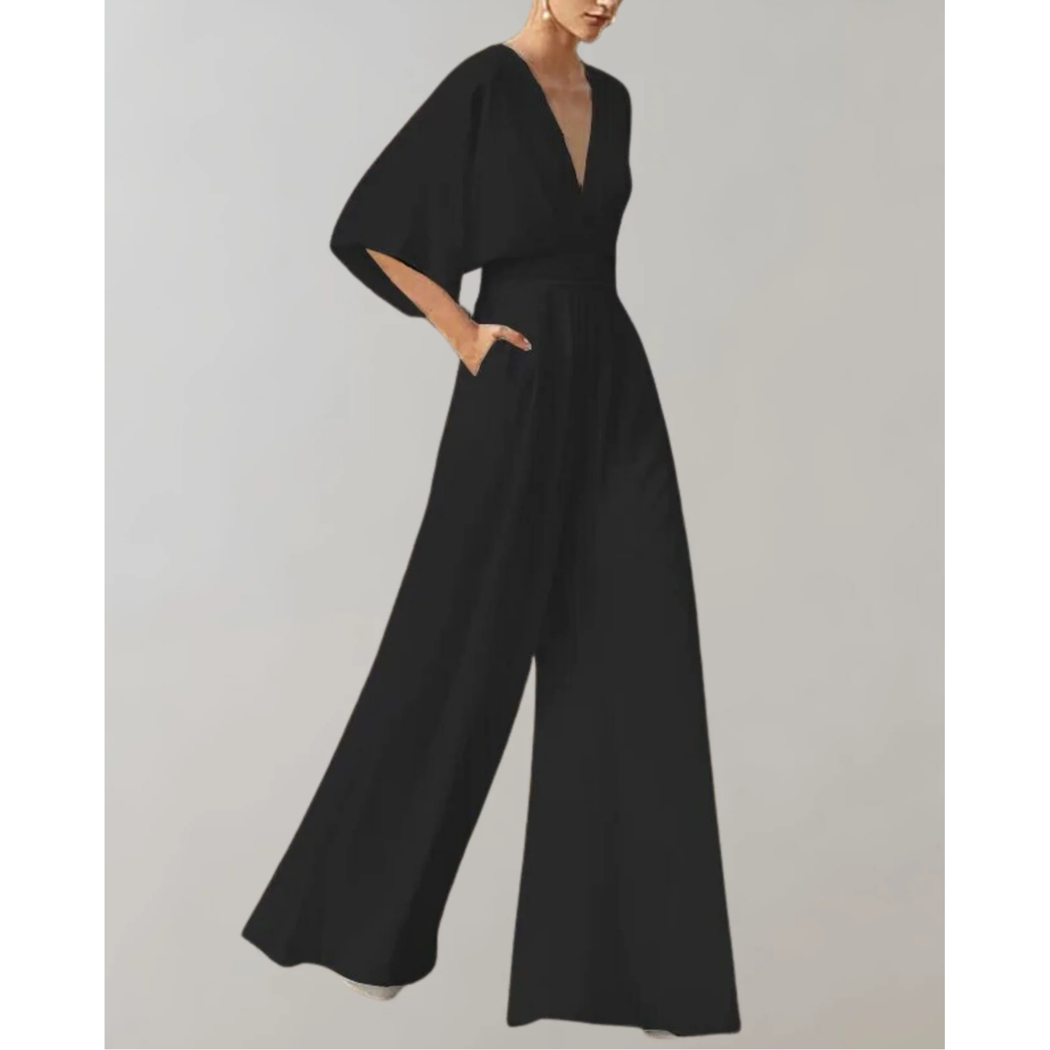 Celia | Mono de mujer con diseño ajustado y pernera ancha