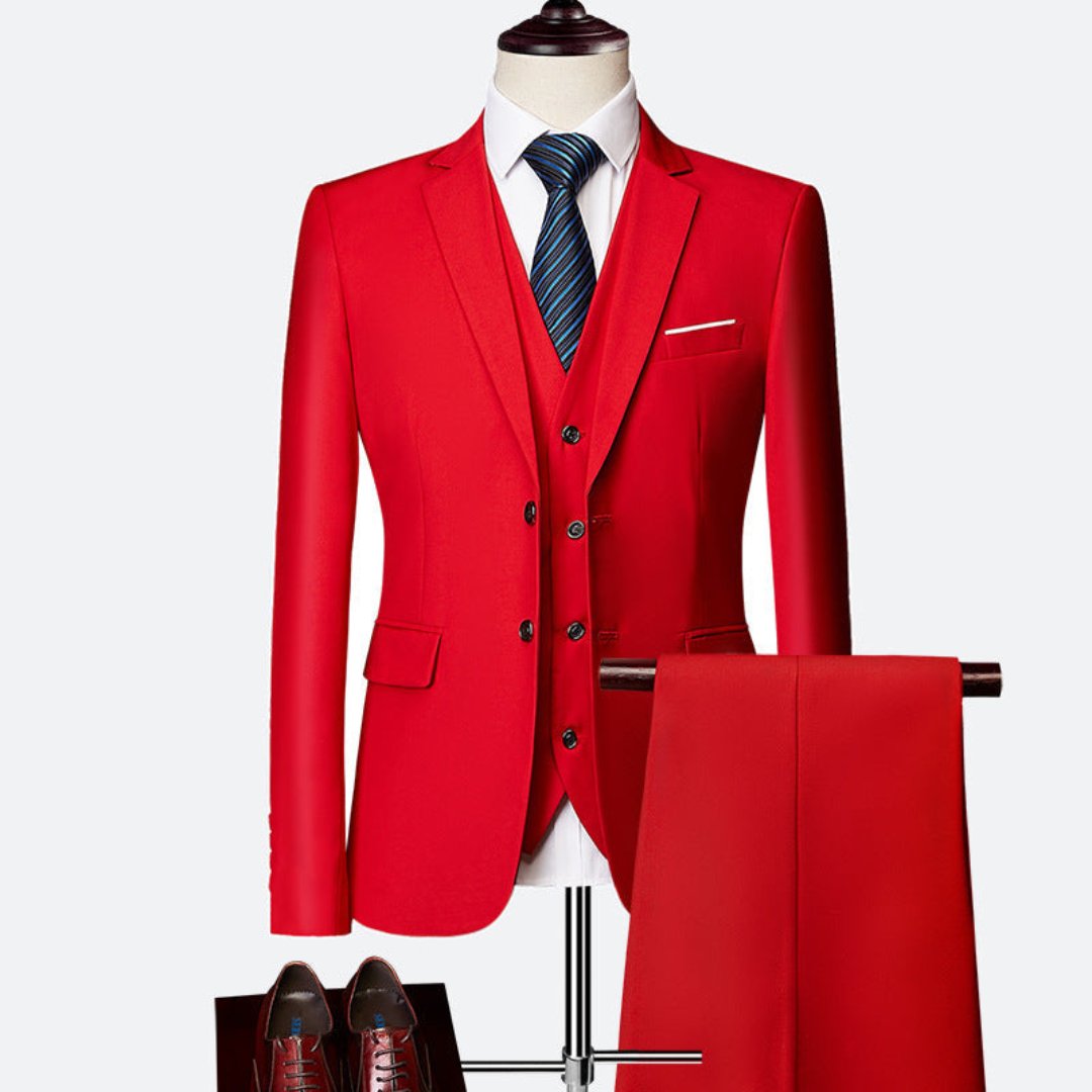 Ulisaro | Conjunto formal de tres piezas para hombre | Formal