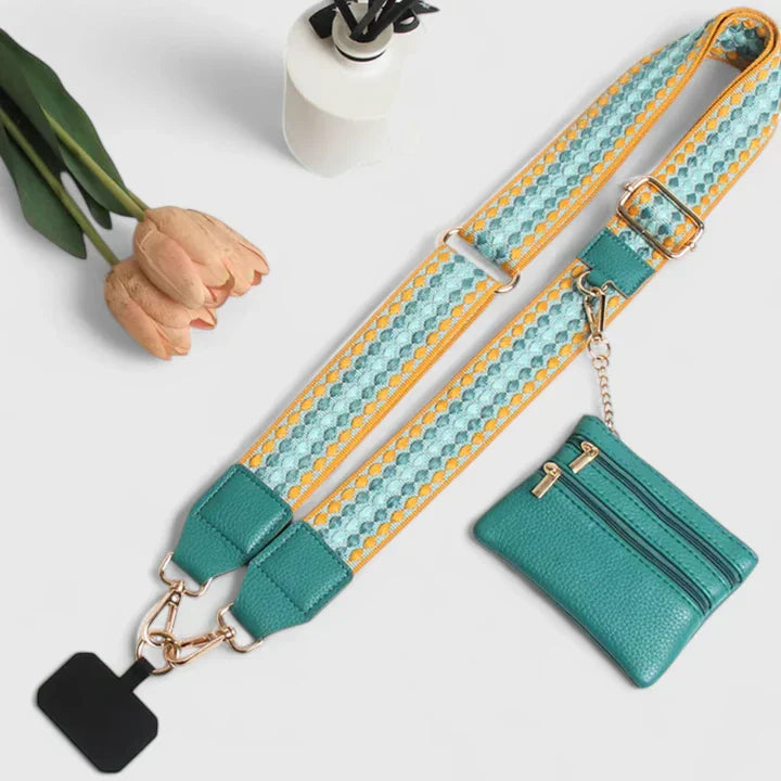 Mariselle | Bolso Bandolera Elegante Para Mujer Con Porta Teléfono | Refinado