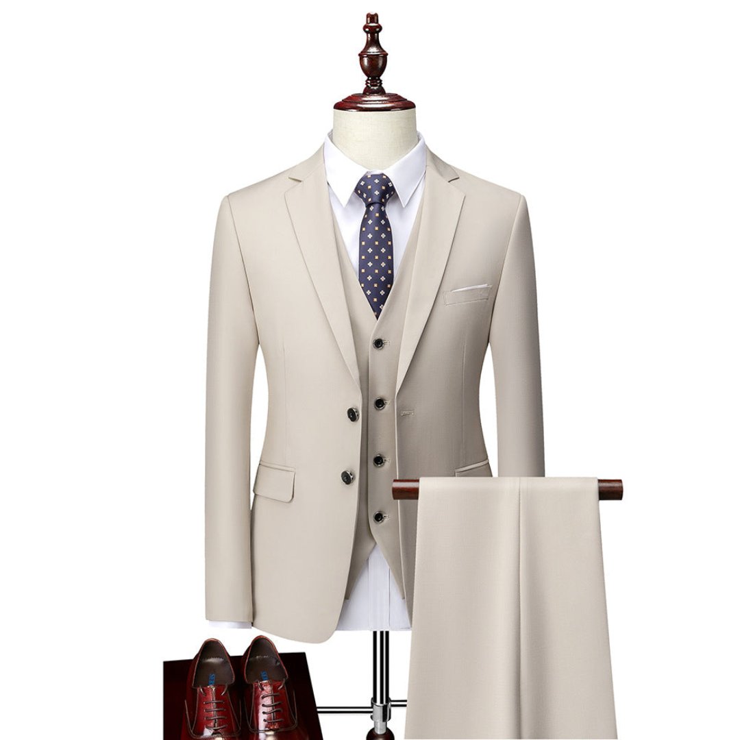 Ulisaro | Conjunto formal de tres piezas para hombre | Formal