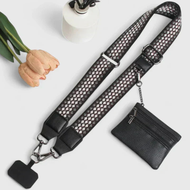 Mariselle | Bolso Bandolera Elegante Para Mujer Con Porta Teléfono | Refinado