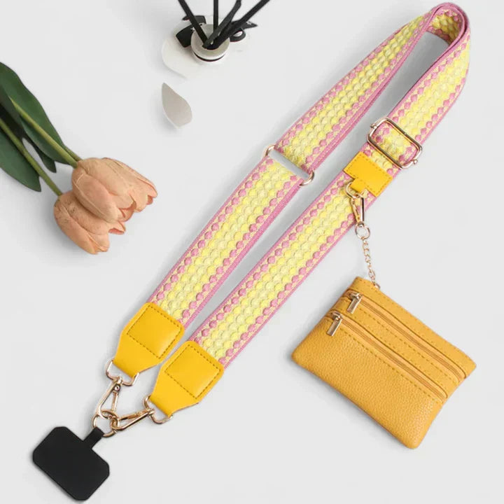 Mariselle | Bolso Bandolera Elegante Para Mujer Con Porta Teléfono | Refinado