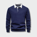 Norvex | Polo para hombre de manga larga con cuello clásico