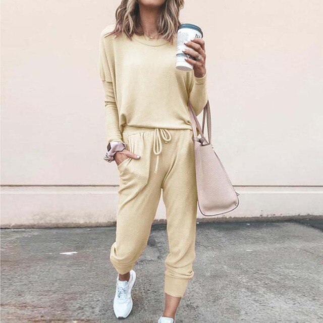 Conjunto de loungewear para mujer con ajuste relajado