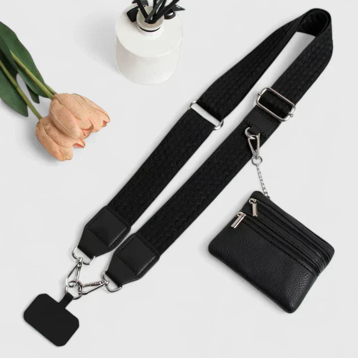 Mariselle | Bolso Bandolera Elegante Para Mujer Con Porta Teléfono | Refinado