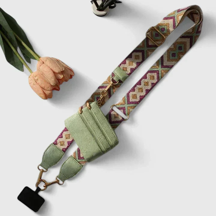 Mariselle | Bolso Bandolera Elegante Para Mujer Con Porta Teléfono | Refinado