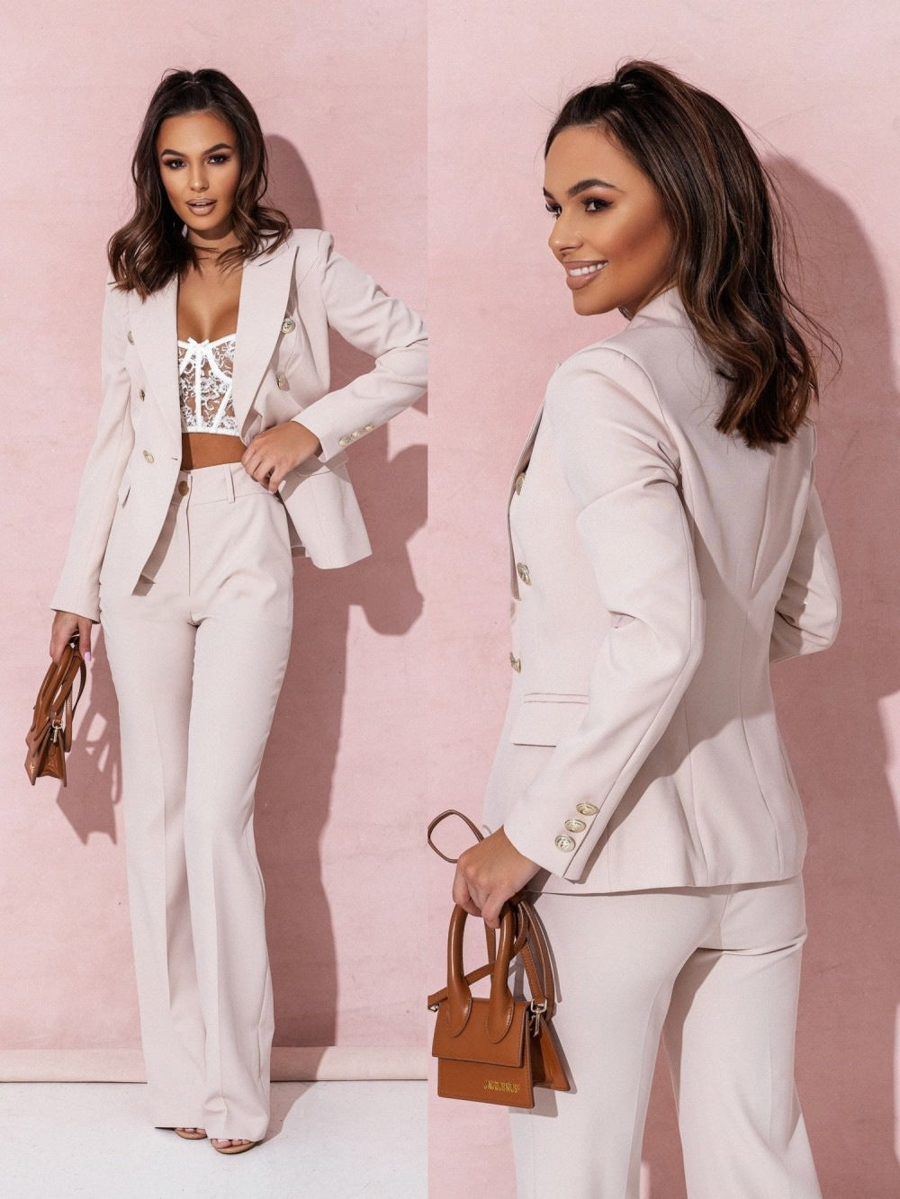 Lisa | Conjunto de blazer moderno para mujer | Verano
