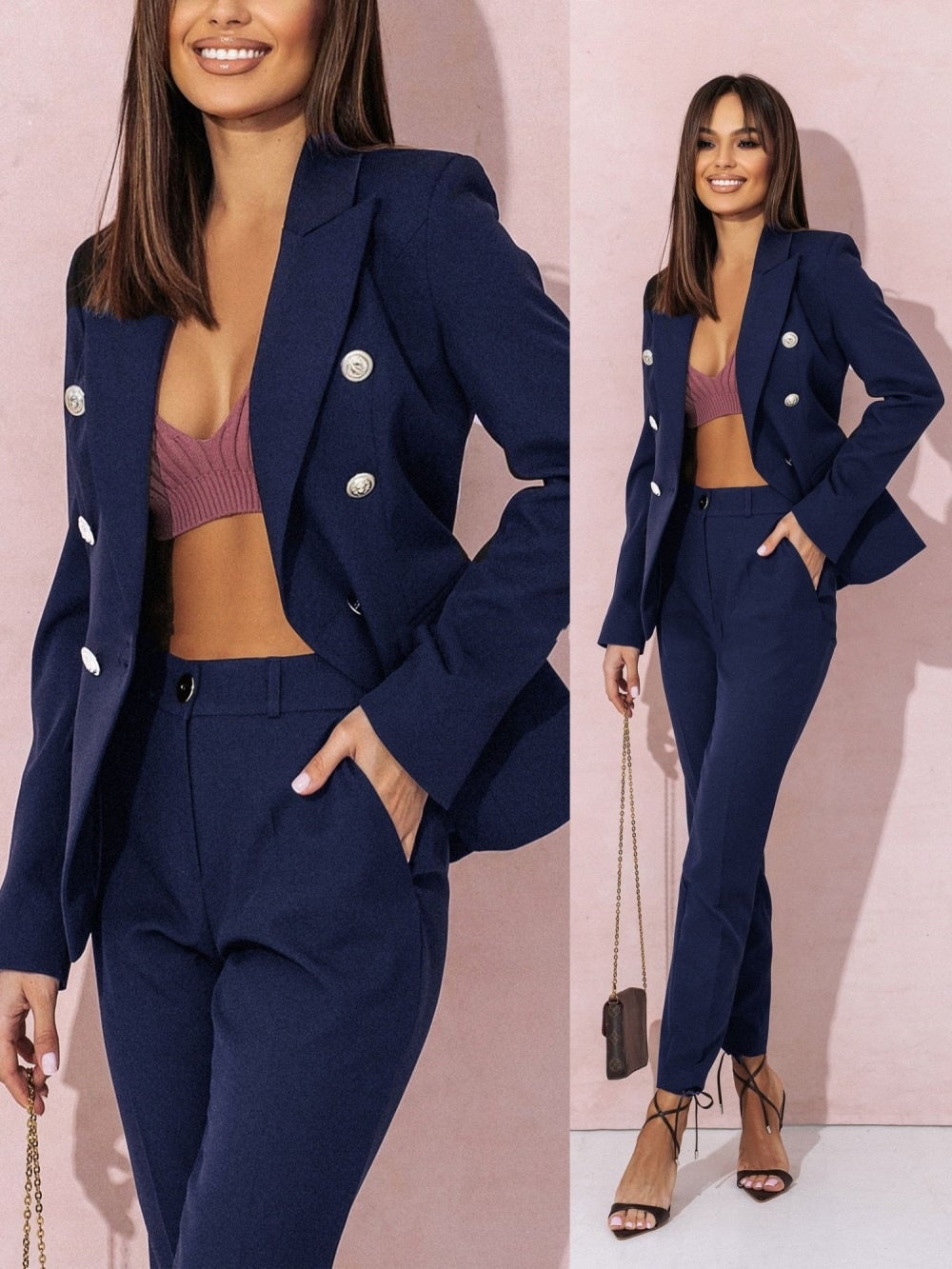 Lisa | Conjunto de blazer moderno para mujer | Verano