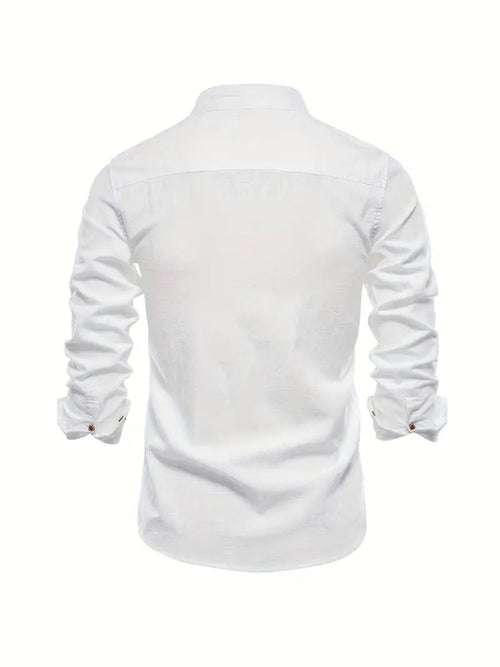 Alejandro | Camisa casual de hombre con botones para entretiempo
