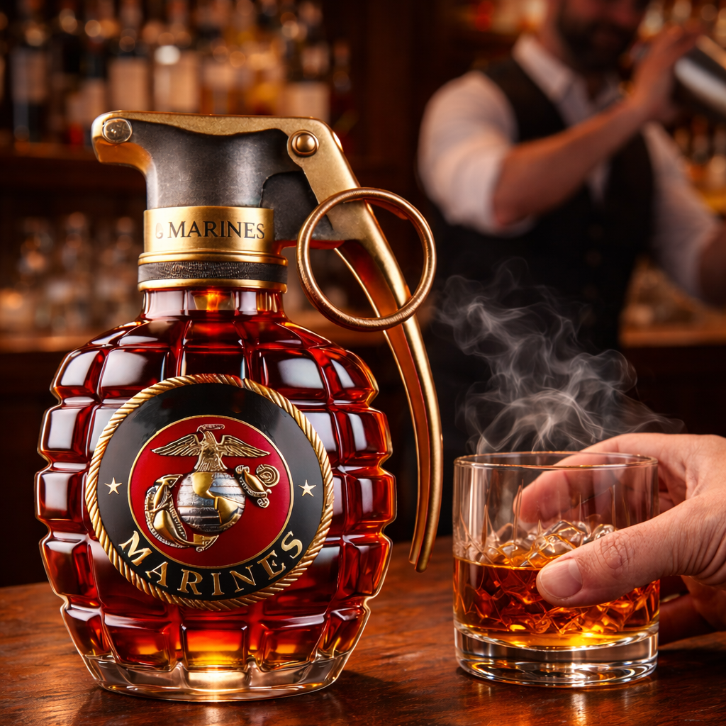 Whiskey Bottle - Garnet Edition