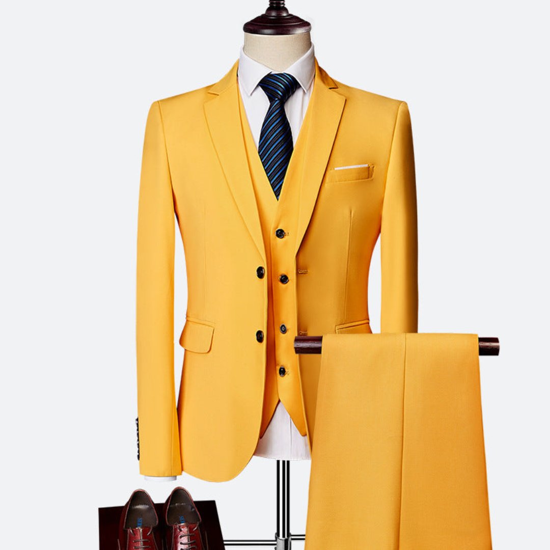 Ulisaro | Conjunto formal de tres piezas para hombre | Formal