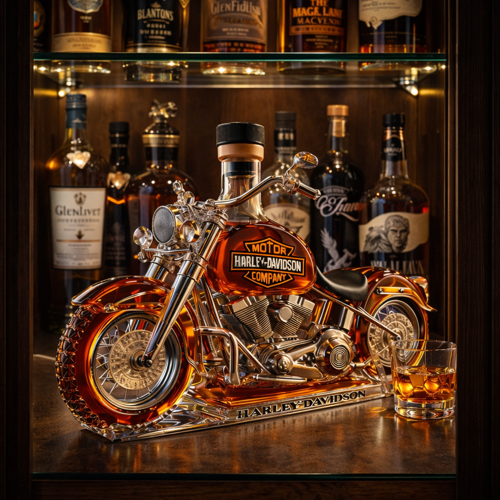 Whiskey Bottle - Harley-Davidson Edition