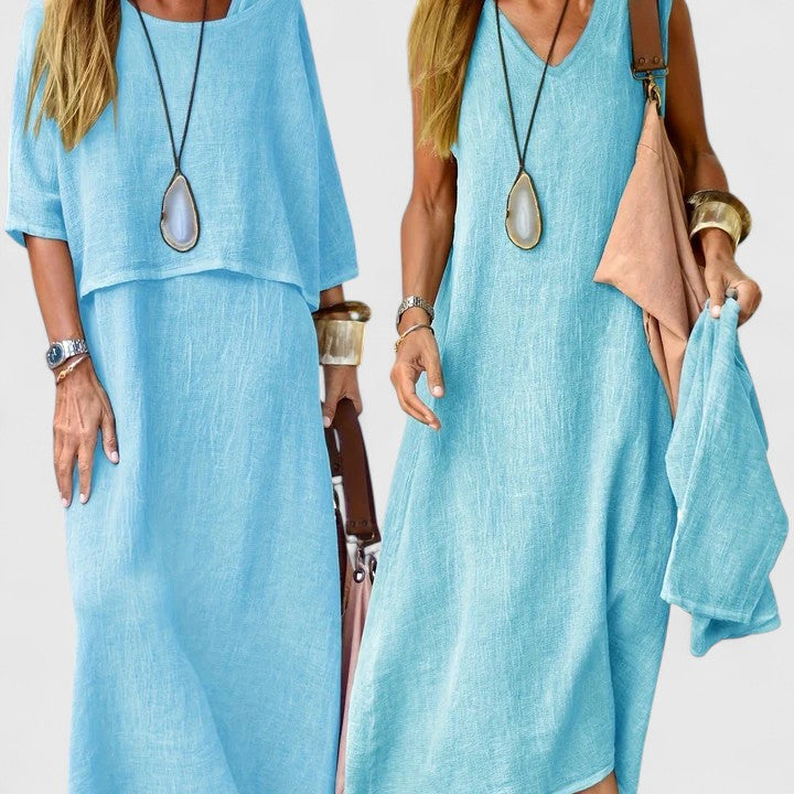 Lyness | Conjunto elegante de dos piezas para mujer