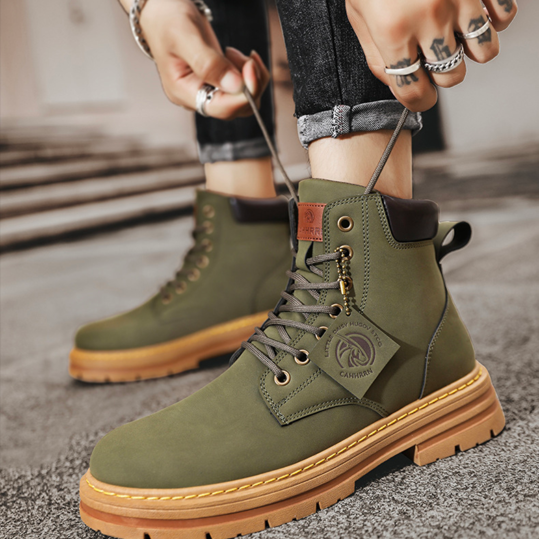 Salvador | Botas premium de invierno con cordones para hombre