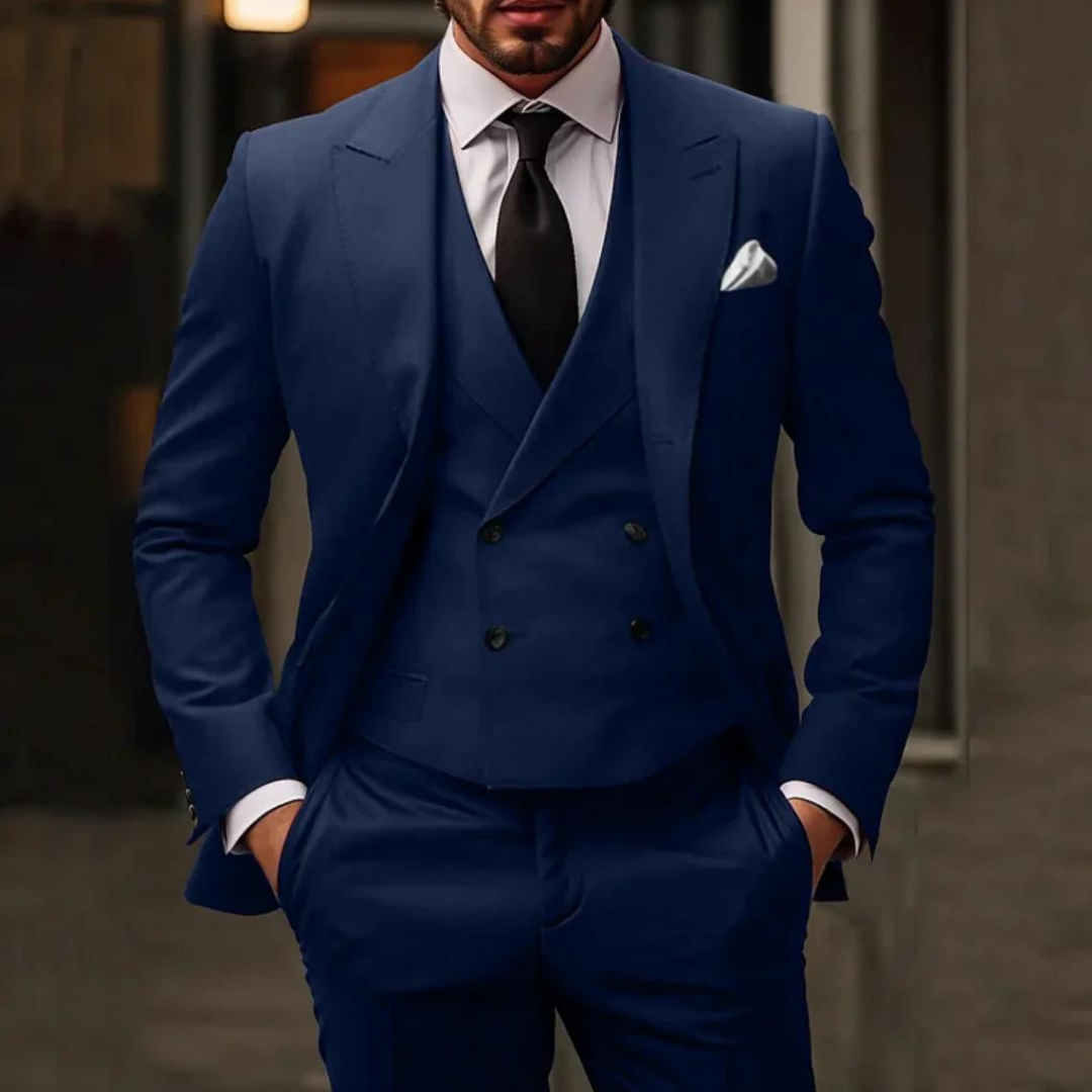 Alvarón | Traje de tres piezas para hombre | Formal