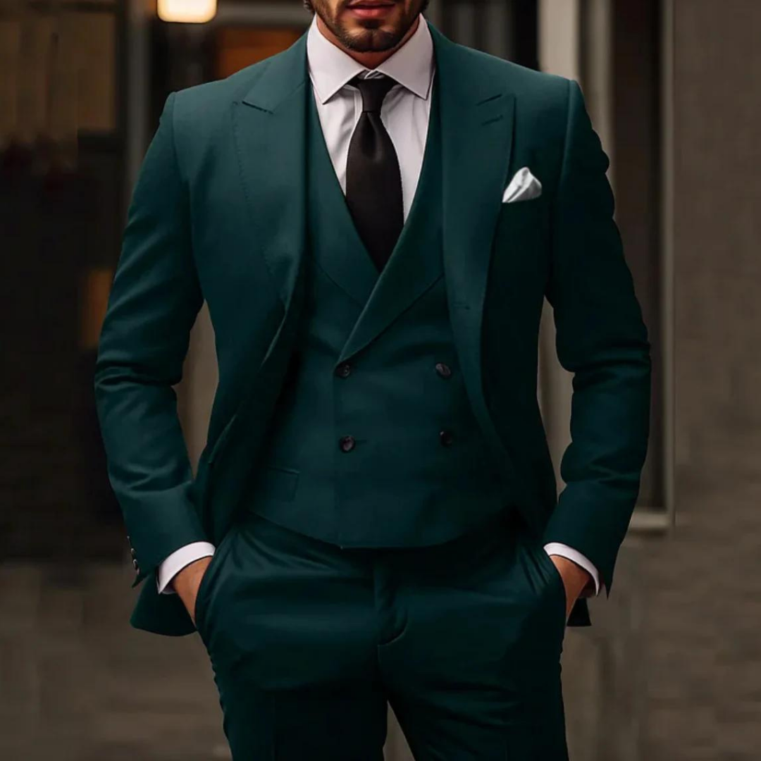 Alvarón | Traje de tres piezas para hombre | Formal