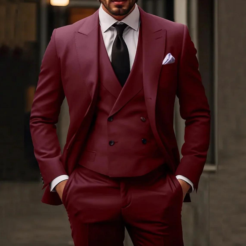 Alvarón | Traje de tres piezas para hombre | Formal