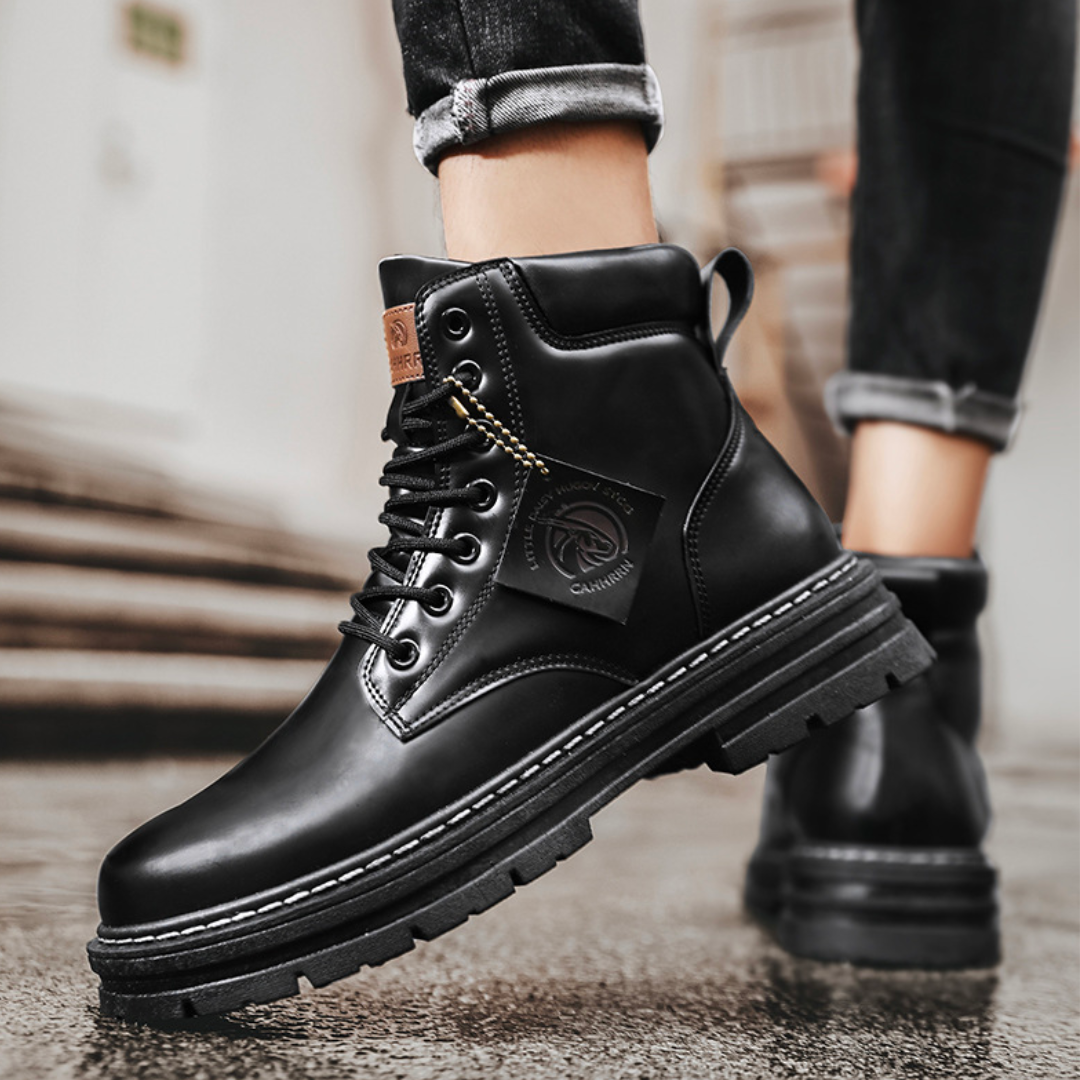Salvador | Botas premium de invierno con cordones para hombre