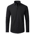 Zacarías | Camisa clásica de hombre de manga larga y corte ajustado | Slim