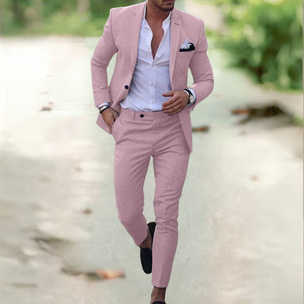 Toribio | Traje elegante de dos piezas para hombre con chaqueta y pantalón | Clásico
