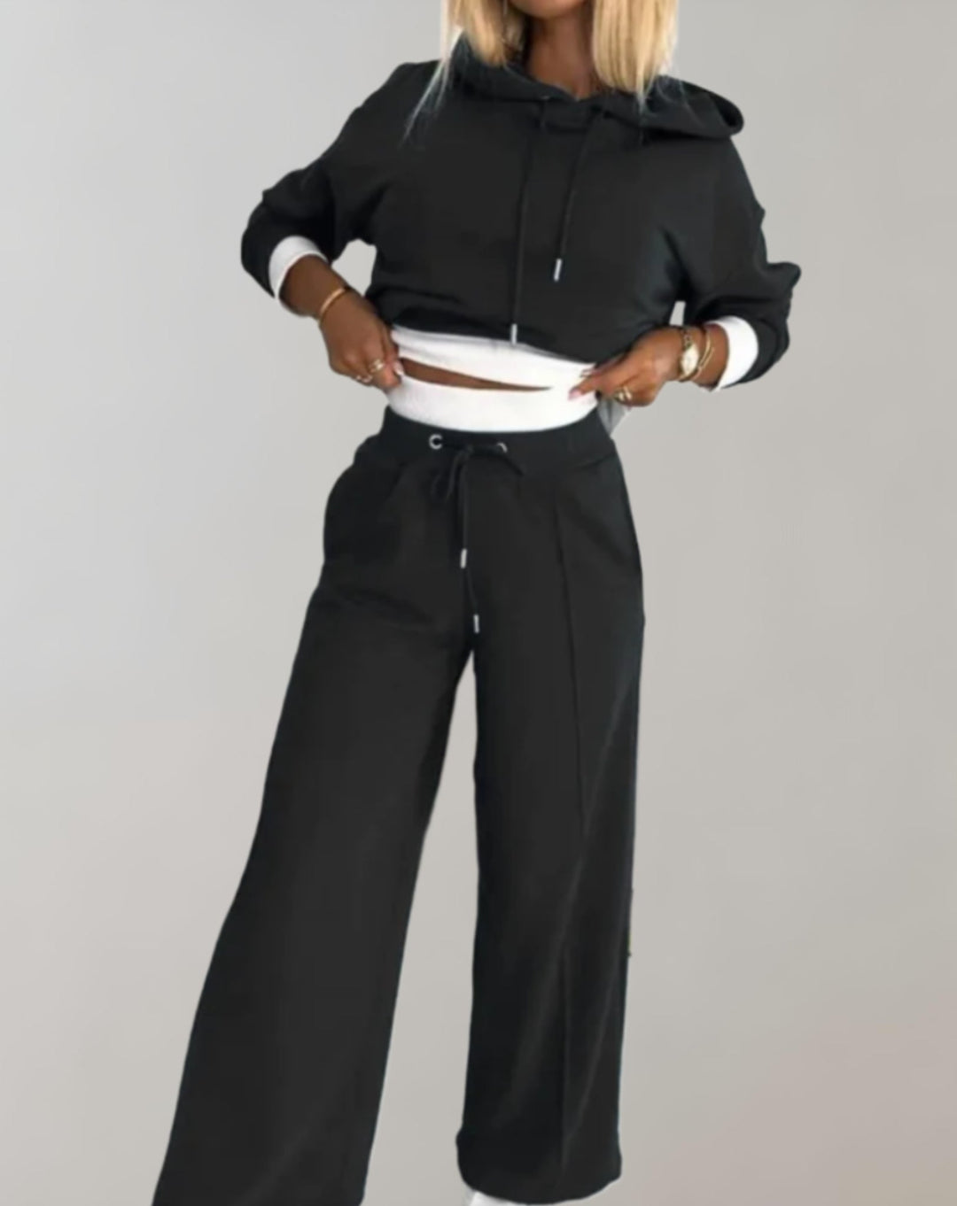 Jacinta | Conjunto de invierno para mujer de ocio con sudadera y jogger