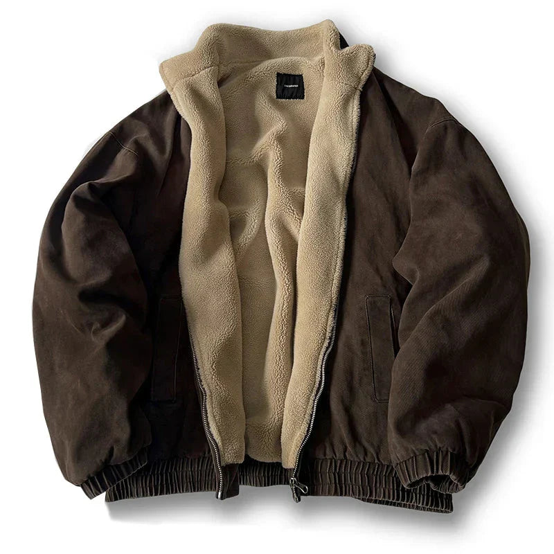 Manuel | Chaqueta casual de invierno para hombre con cremallera