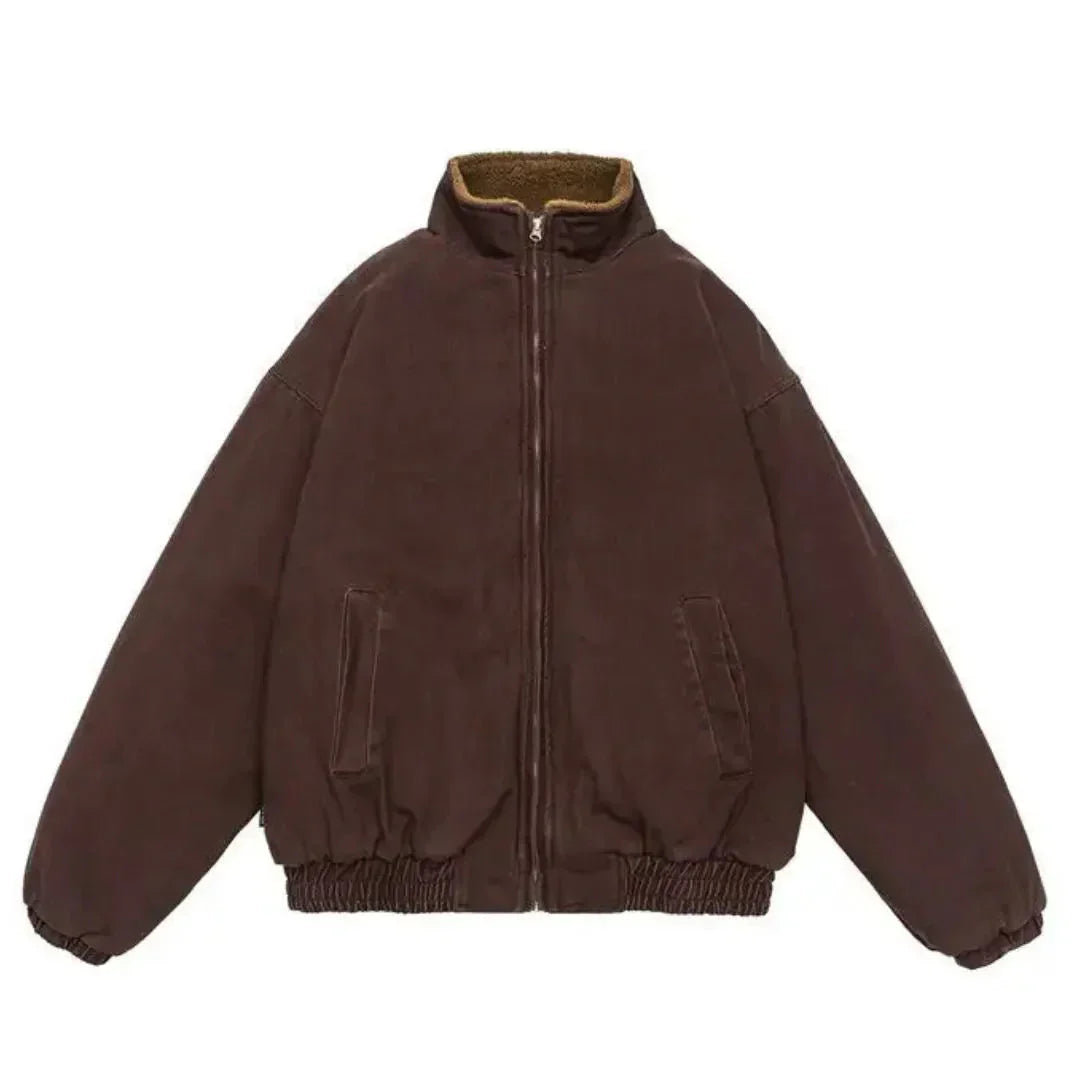 Manuel | Chaqueta casual de invierno para hombre con cremallera
