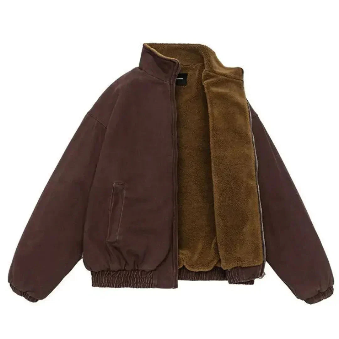 Manuel | Chaqueta casual de invierno para hombre con cremallera