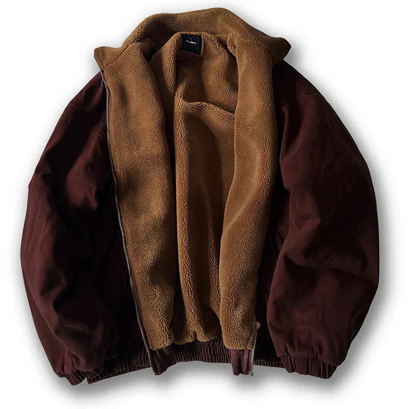 Manuel | Chaqueta casual de invierno para hombre con cremallera