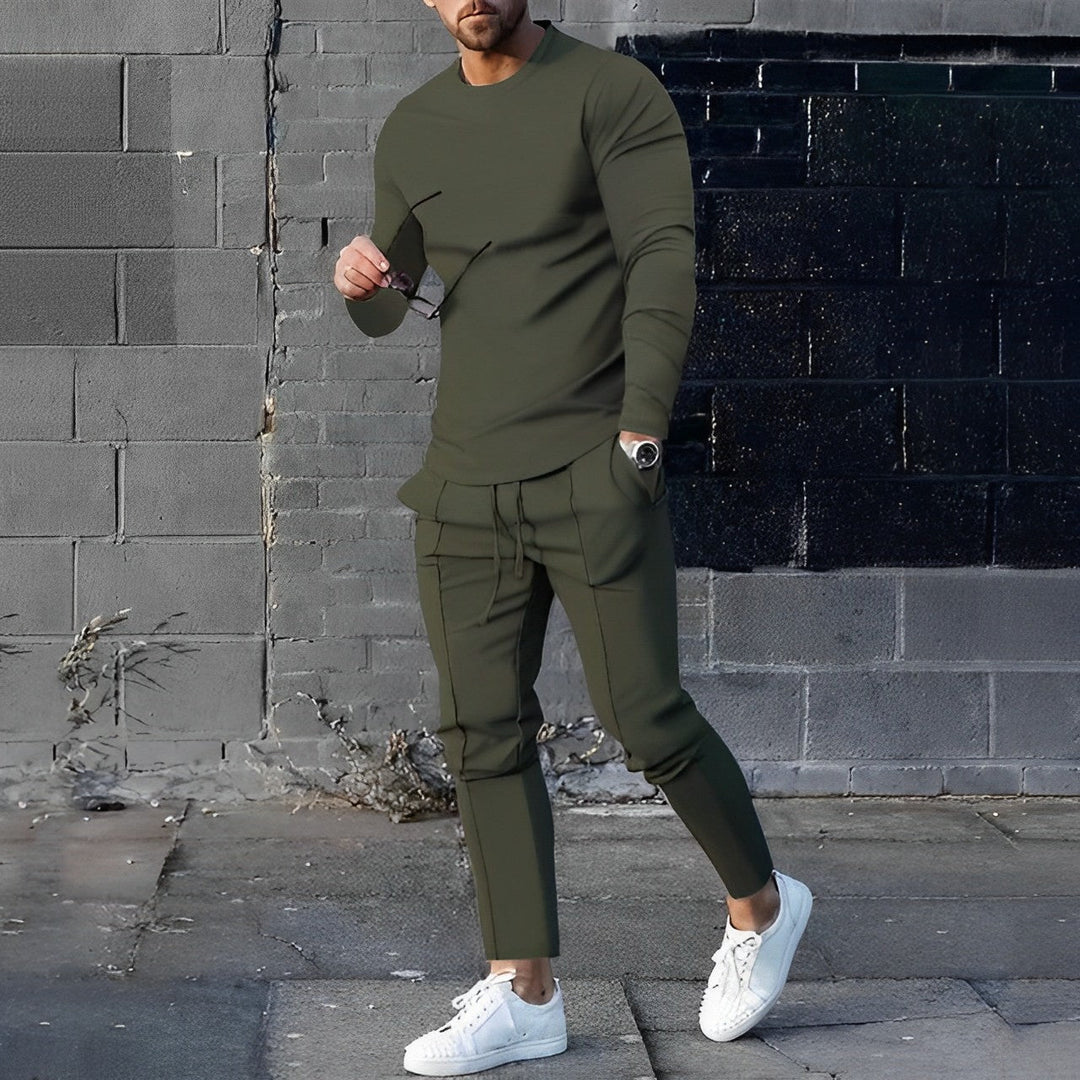 Casimiel | Conjunto de invierno jogger de dos piezas para hombre