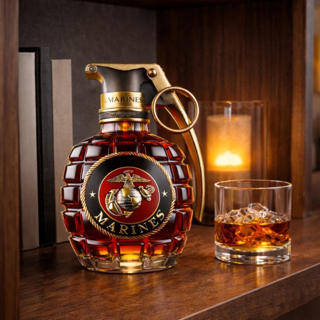 Whiskey Bottle - Garnet Edition