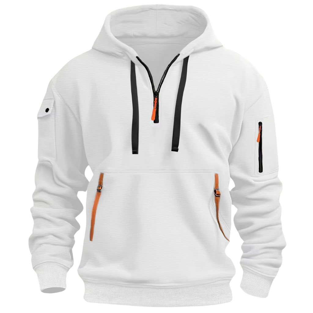 Vicente | Sudadera de invierno para hombre con cremallera y bolsillos