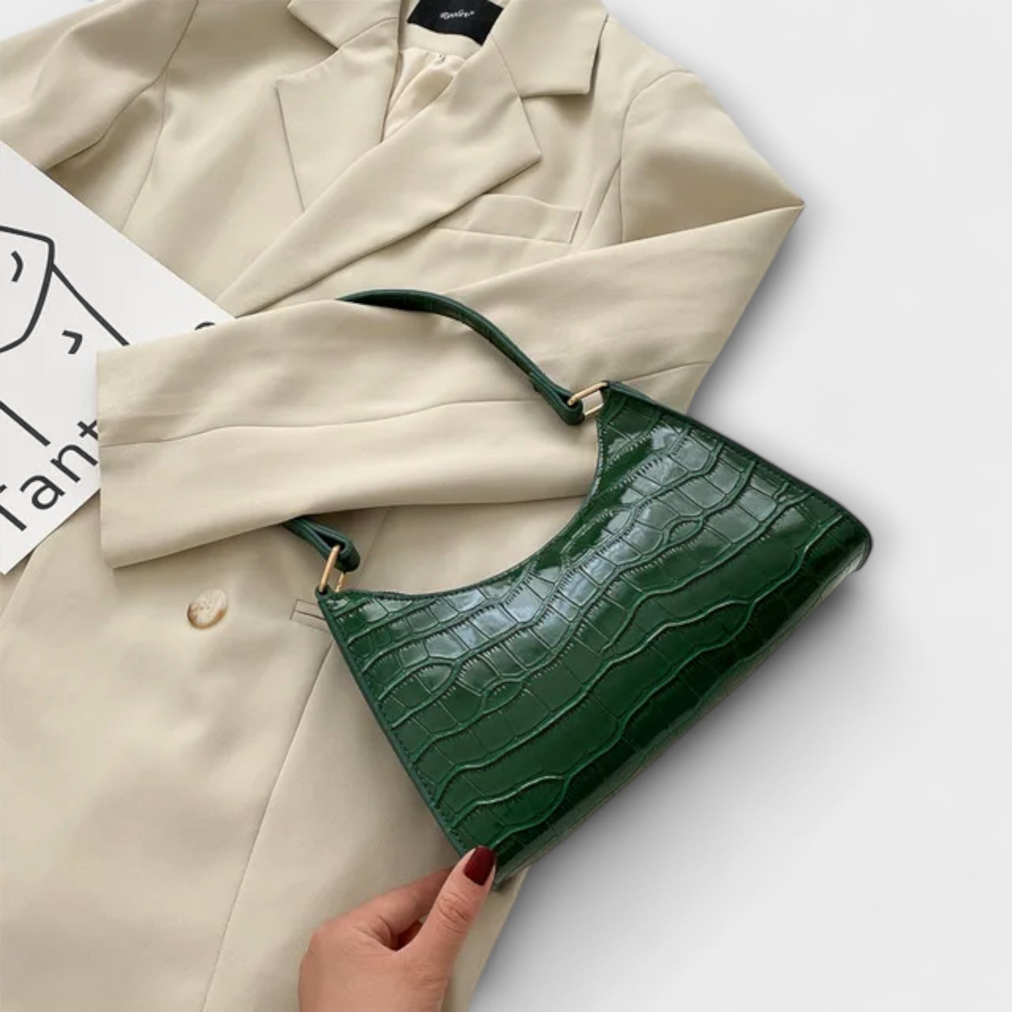 Elowara | Bolso De Hombro Clásico Icónico Para Mujer | Elegante