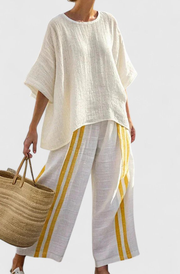 Savina | Conjunto cómodo de dos piezas para mujer