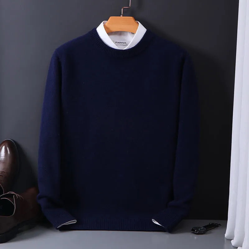 Liam | Jersey de primavera para hombre con media cremallera tipo pulóver
