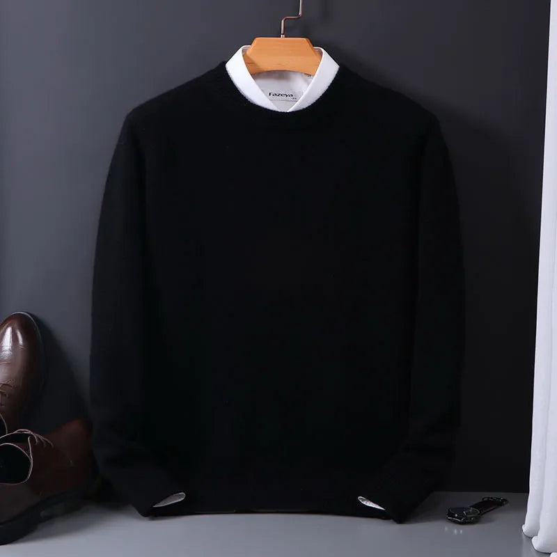 Liam | Jersey de primavera para hombre con media cremallera tipo pulóver