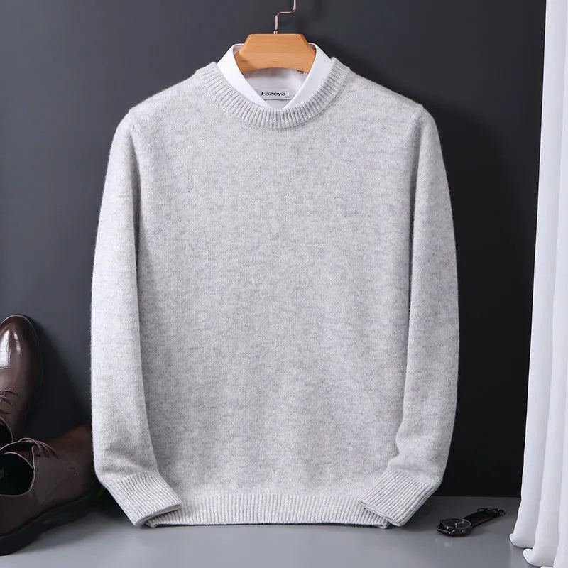 Liam | Jersey de primavera para hombre con media cremallera tipo pulóver
