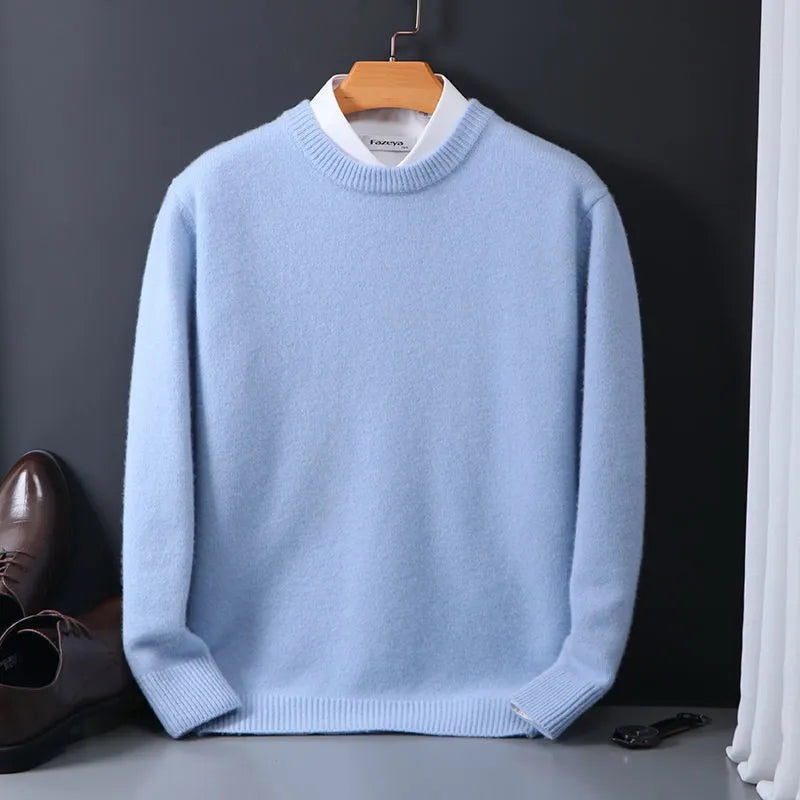 Liam | Jersey de primavera para hombre con media cremallera tipo pulóver