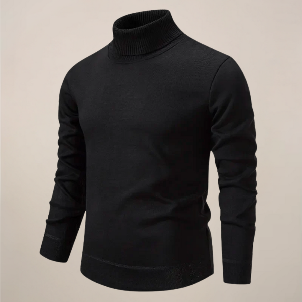 Axel | Jersey de primavera para hombre de cuello alto tipo pulóver