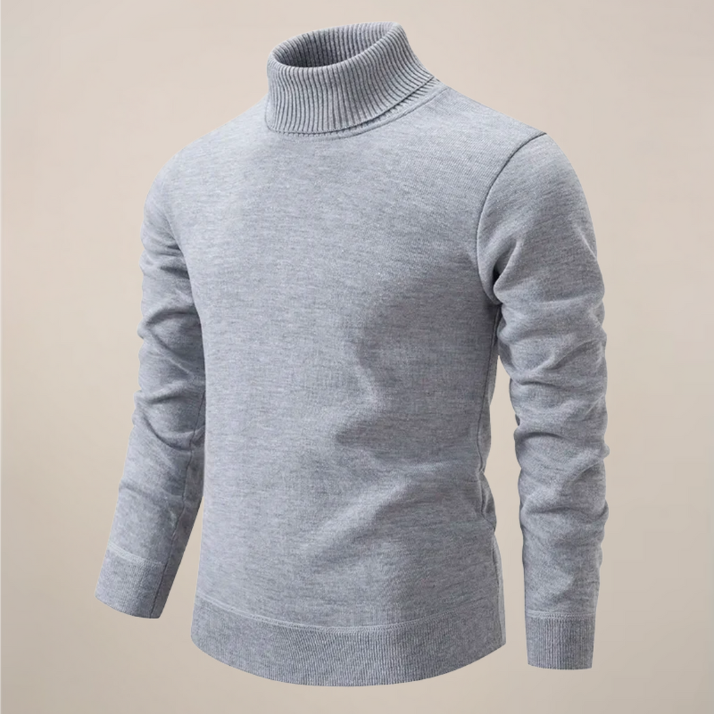Axel | Jersey de primavera para hombre de cuello alto tipo pulóver