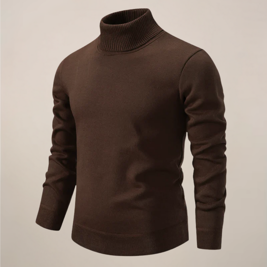 Axel | Jersey de primavera para hombre de cuello alto tipo pulóver