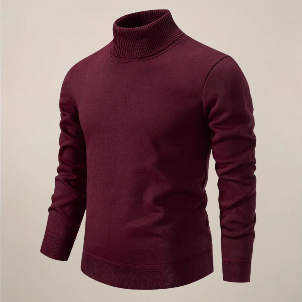 Axel | Jersey de primavera para hombre de cuello alto tipo pulóver