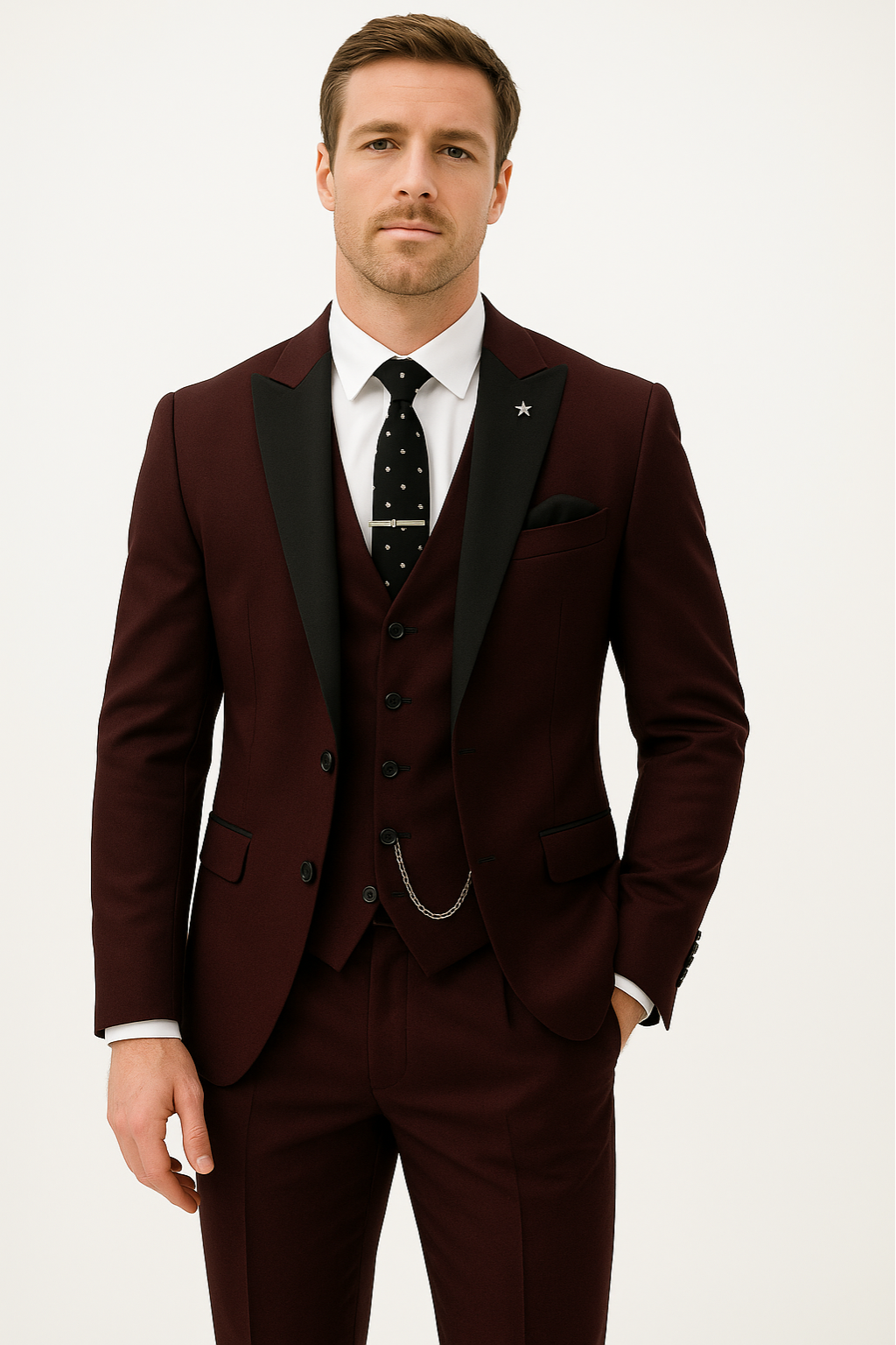 Gael | Traje de primavera para hombre de tres piezas formal