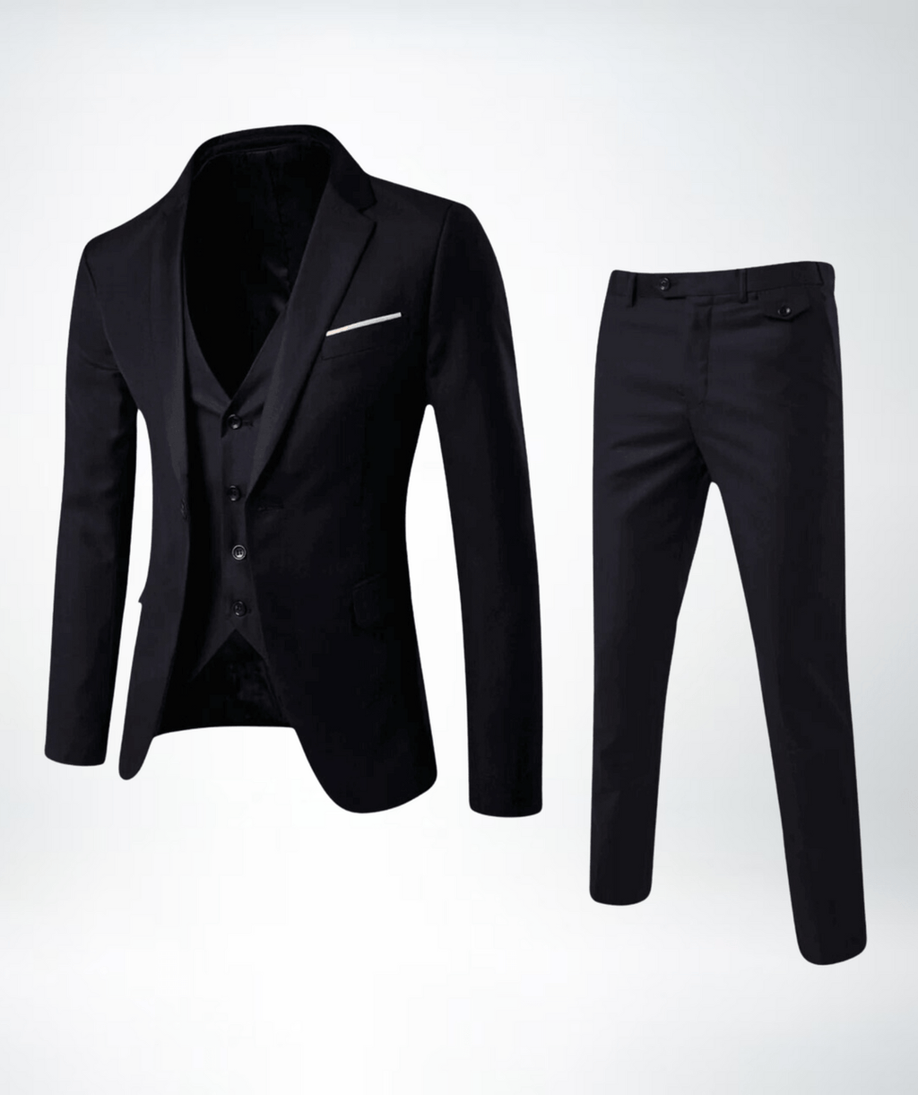 Teodoro | Traje de invierno de tres piezas formal elegante para hombre