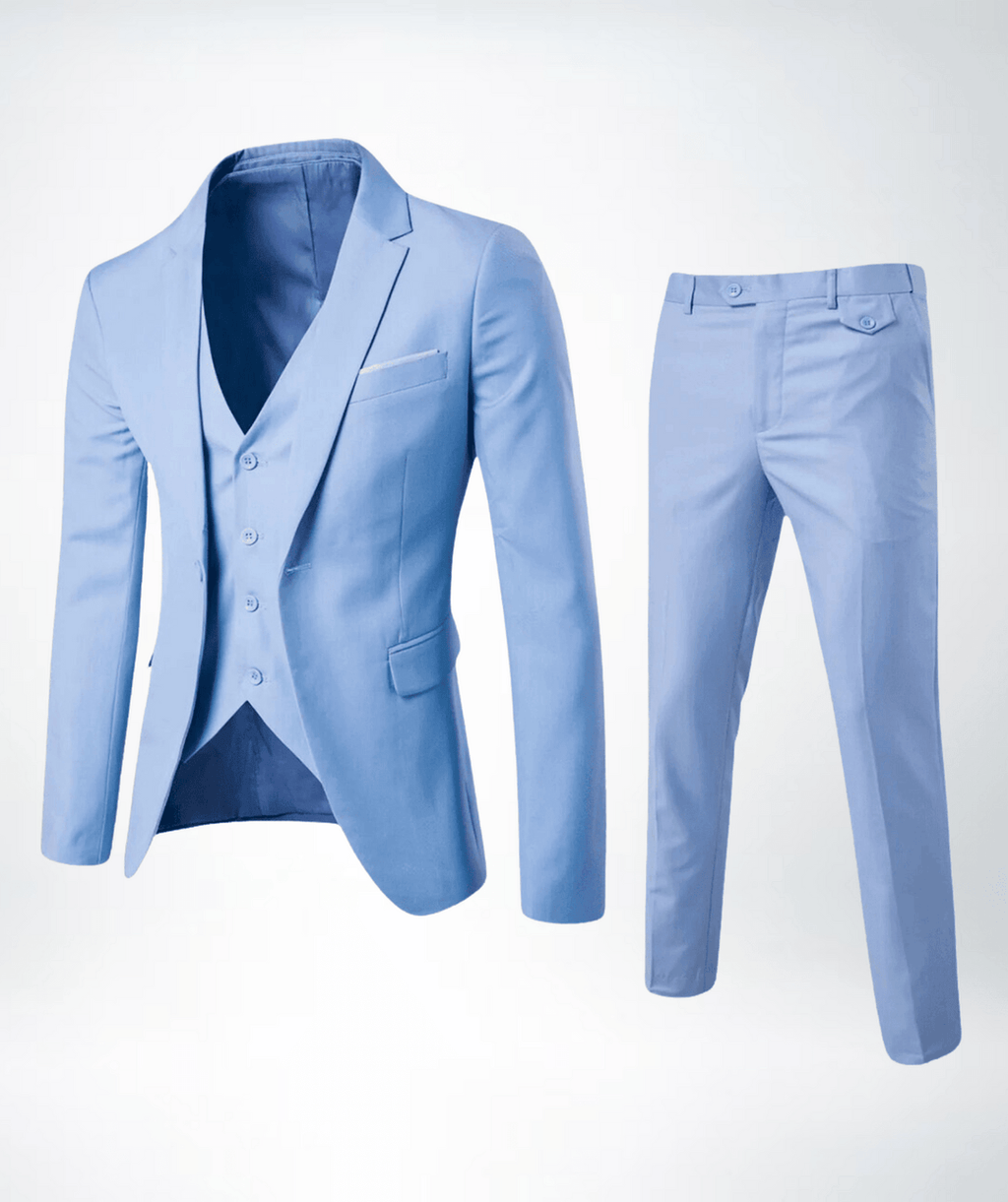 Teodoro | Traje de invierno de tres piezas formal elegante para hombre