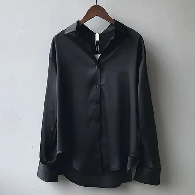 Lorenae | Blusa para mujer con botones y diseño elegante de manga larga