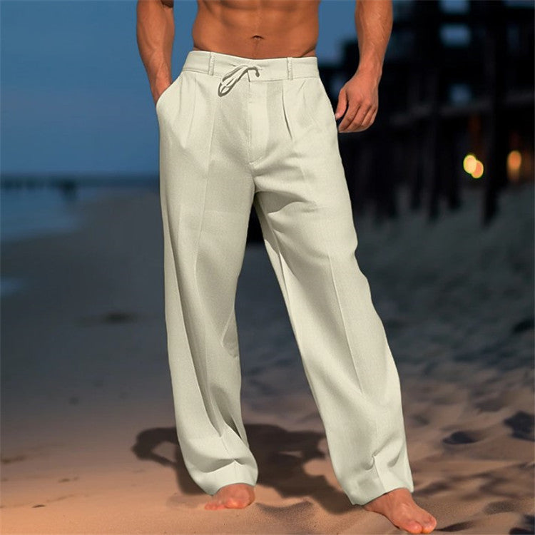 Ricardo | Pantalón de hombre de corte relajado con cintura ajustable