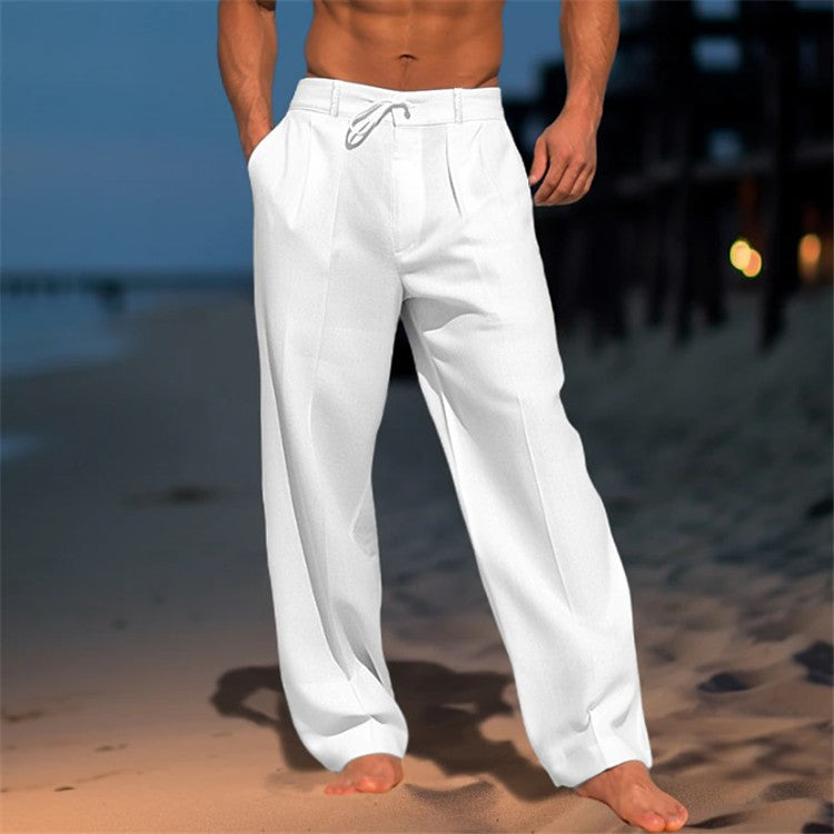 Ricardo | Pantalón de hombre de corte relajado con cintura ajustable