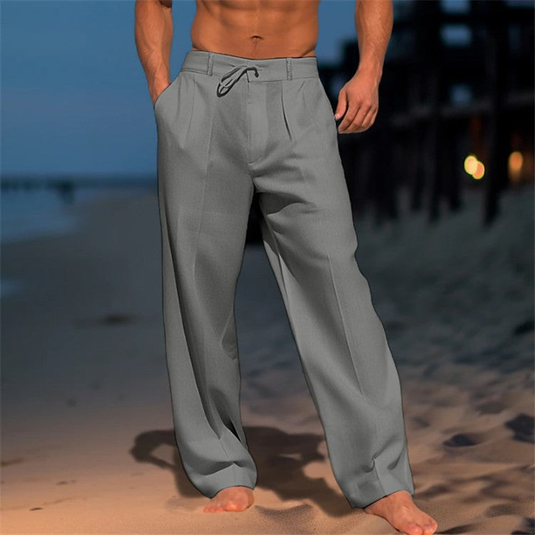 Ricardo | Pantalón de hombre de corte relajado con cintura ajustable